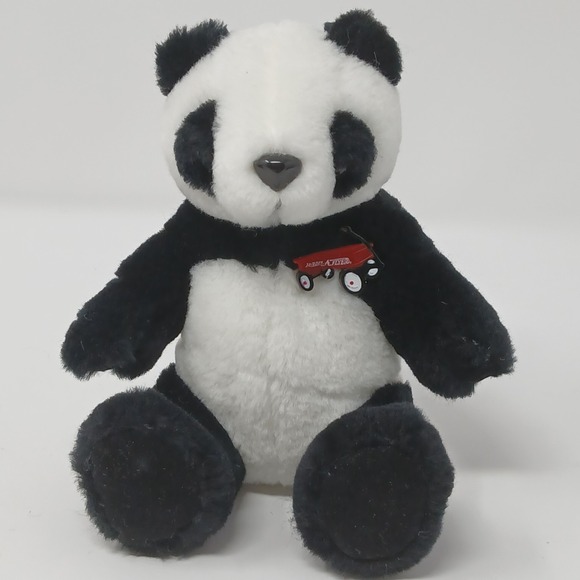 Radio Flyer Red Wagon Metal Decorative Small Toy Model Collectible Vintage Plush - Picture 9 of 10